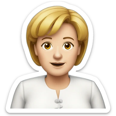 Angela merkel sticker