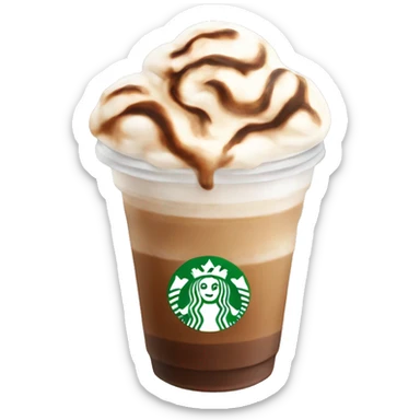 iced cappuccino cute aesthetic  sticker