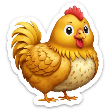 hen emoji sticker