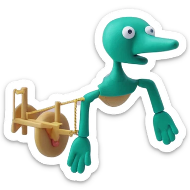 The puppeteer sticker