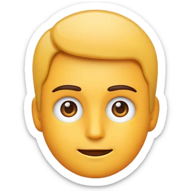 Deixa ele eu um estilo mais emoji sticker