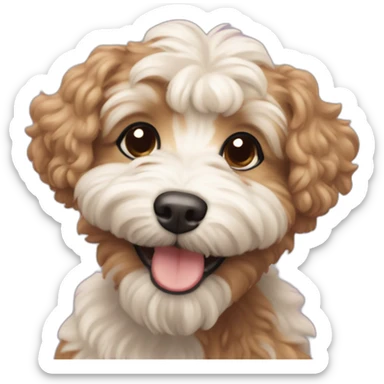 Cava poo smiling sticker