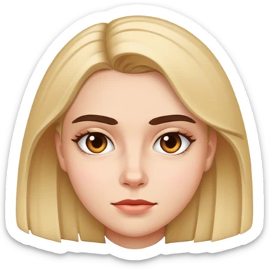 Cara bostezando  sticker