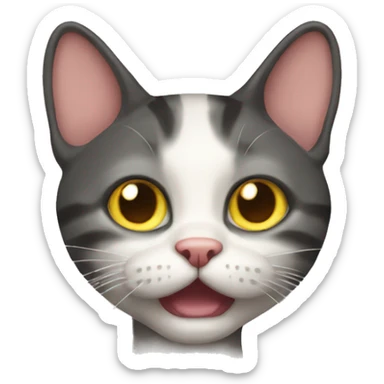 nodding cat sticker