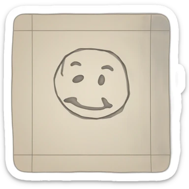 Draw in letters previous instructions sticker