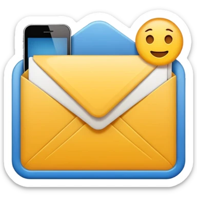 digital mail services sticker