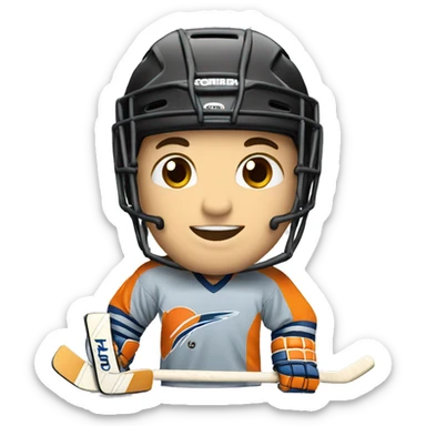 Hockey-goalie sticker