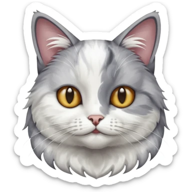 Cat doing a dap sticker