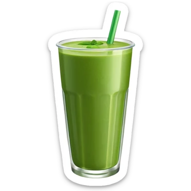 green smoothie sticker