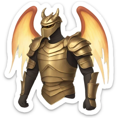 torso armor with wings of fire sticker