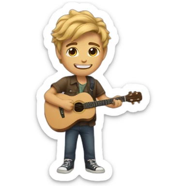 Boywithuke the artist sticker