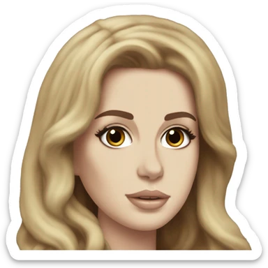 Lana del rey born to diw sticker