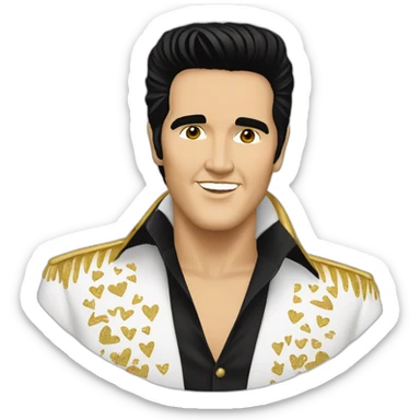 Elvis Presley sticker