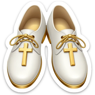 christ shoes sticker