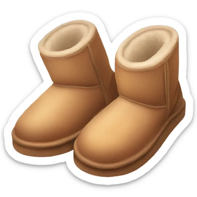 UGG slippers  sticker