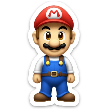 mario one up sticker