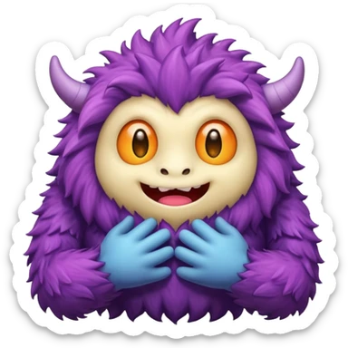 Hug Monster sticker