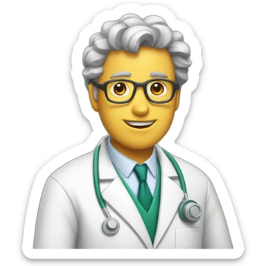 scientist chemist biologist sticker