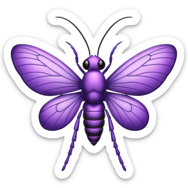 Venomoth sticker