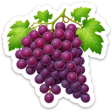 Grapes sticker