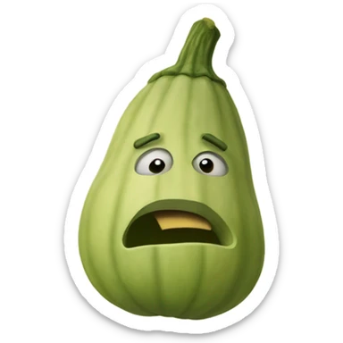 Judgmental squash sticker