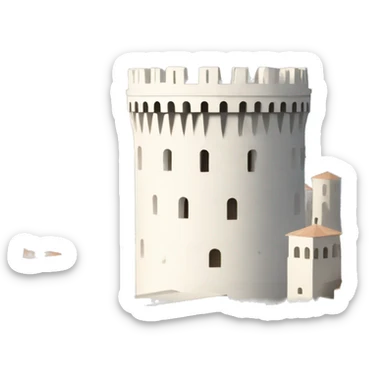 Thessaloniki white tower sticker