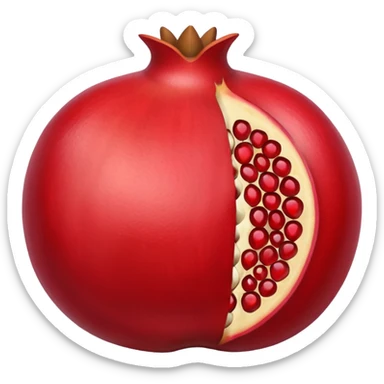 Pomegranate sticker