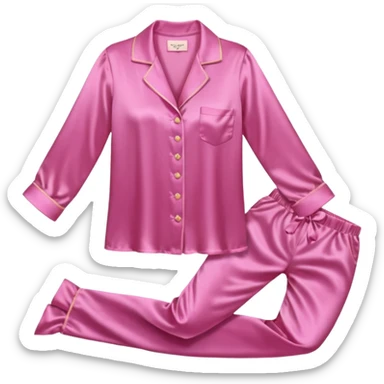 only a pink blouse and pants pijama without a girl sticker