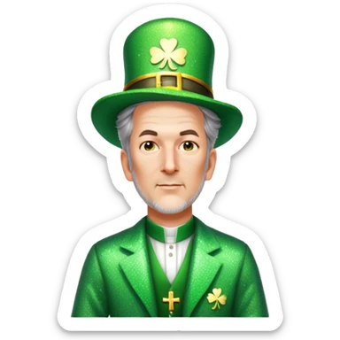 Sparkling Leprechaun sticker