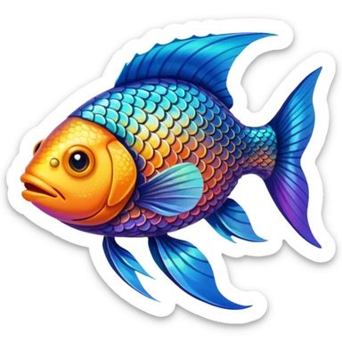 fish emoji sticker