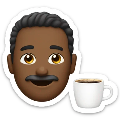 Create and emoji about ☕MO☕ sticker