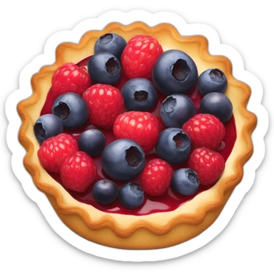 Berry Tart sticker