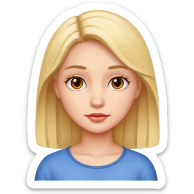 Enfants portrait fille  sticker