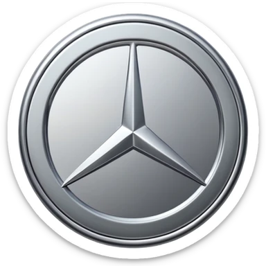 Logotipo da mercedes sticker