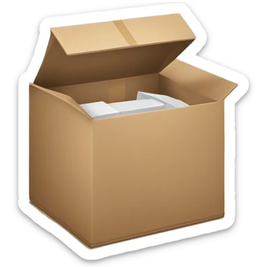 Box with “trendimizbir” written on it sticker