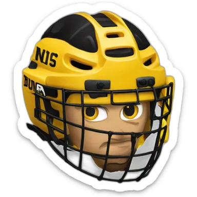 Bruins hockey sticker