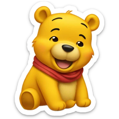 Pooh sticker