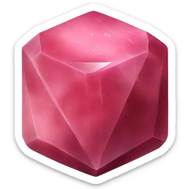 Rhodonite Crystal  sticker