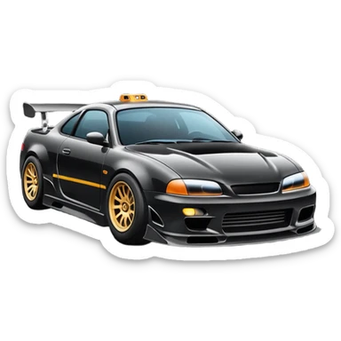Car drifting sticker