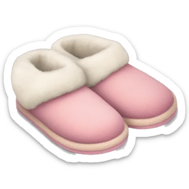 Cozy slippers sticker