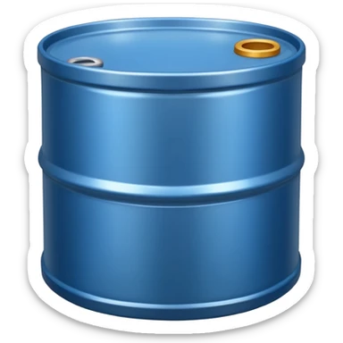 oil drum в мультяшном реалистичный стиль, мягкий свет, чистые контуры, детализировано, гладкая sticker