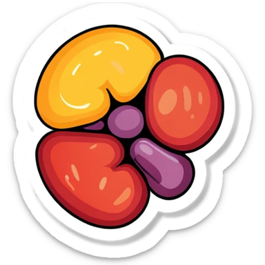 Kidney stone killed sticker