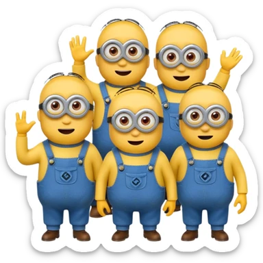 Minions sticker