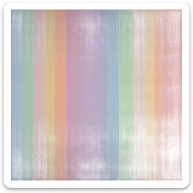 Gay pride flag with muted colors  sticker