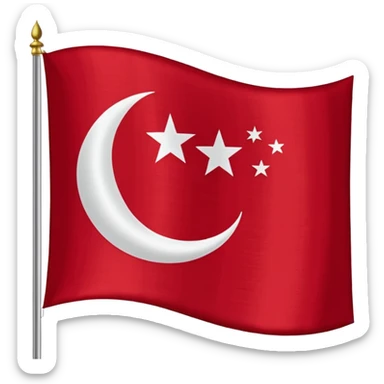 Ottoman Empire Flag sticker