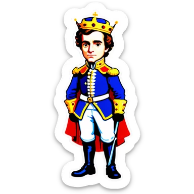 Edward the first sticker