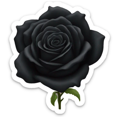 black roses sticker