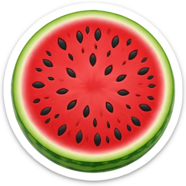 Watermelon sticker