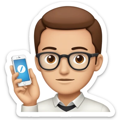 a software engineer saying fack u sticker