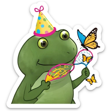 Butterflies in my stomach  sticker